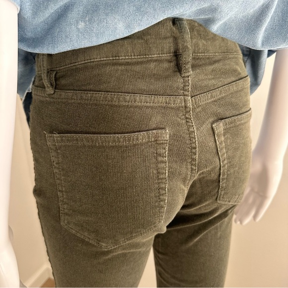 Loft Corduroy Skinny Green Pants (size0/25) - Picture 8 of 9